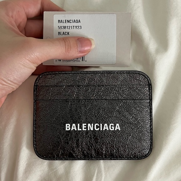 Balenciaga Foil Card Holder - Picture 2 of 4